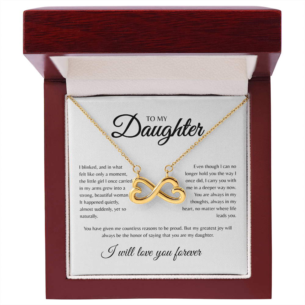 To My Daughter | I Blinked | Endless Love Necklace