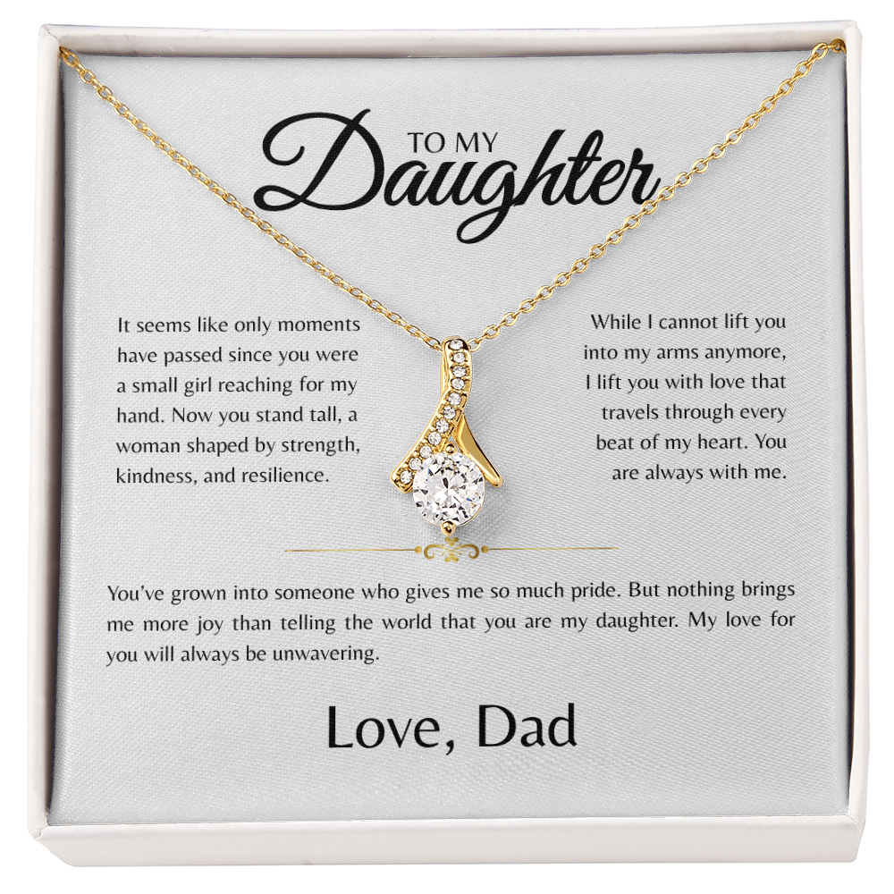 To My Daughter | It Seems Like Only Moments | Alluring Beauty Necklace