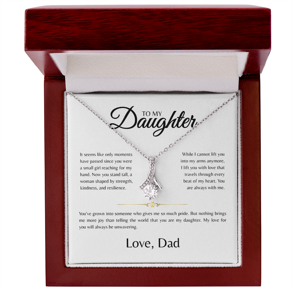 To My Daughter | It Seems Like Only Moments | Alluring Beauty Necklace