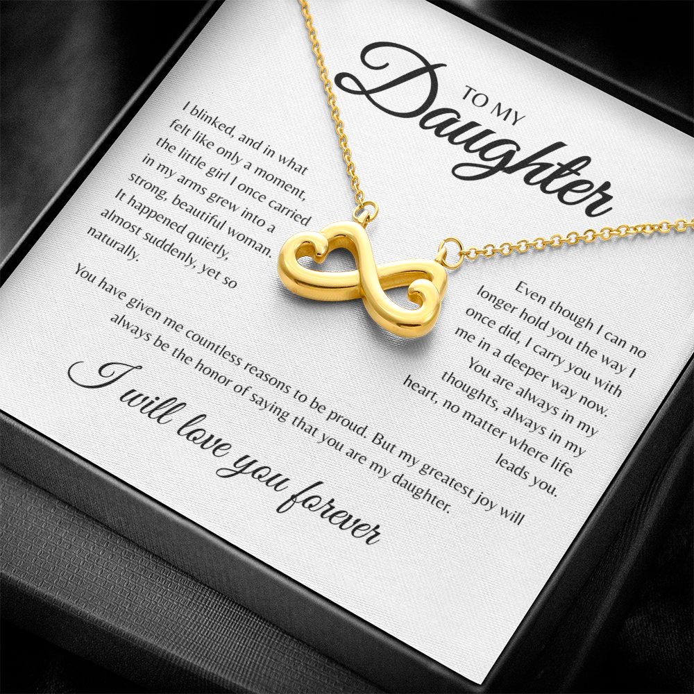To My Daughter | I Blinked | Endless Love Necklace